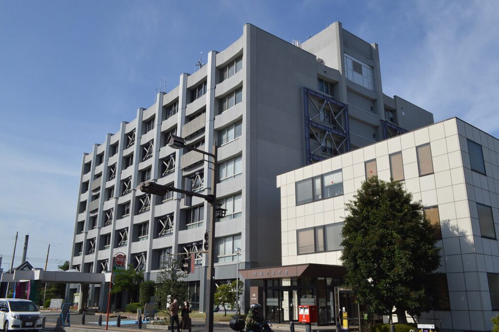 川越市役所 本庁舎の外観
