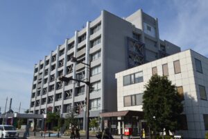 川越市役所 本庁舎の外観